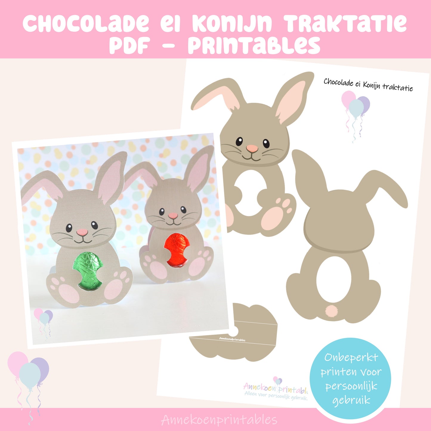 Paasfeest bundel printables