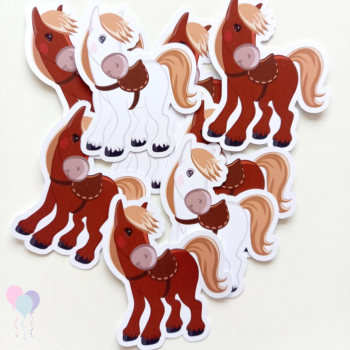 Paarden traktatie plaatjes