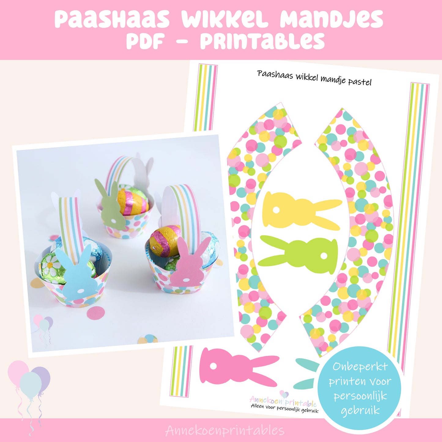 Paasfeest bundel printables