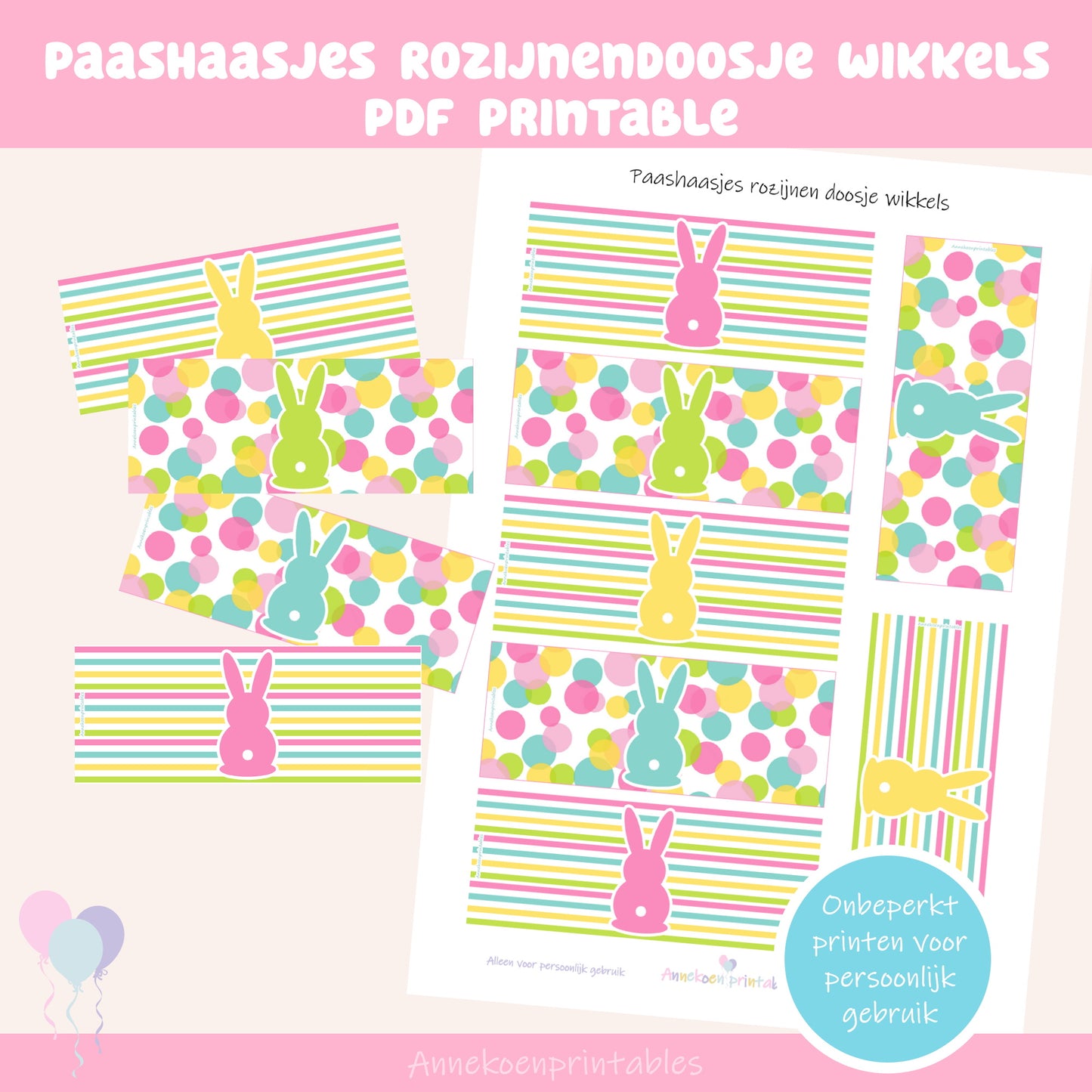 Paasfeest bundel printables