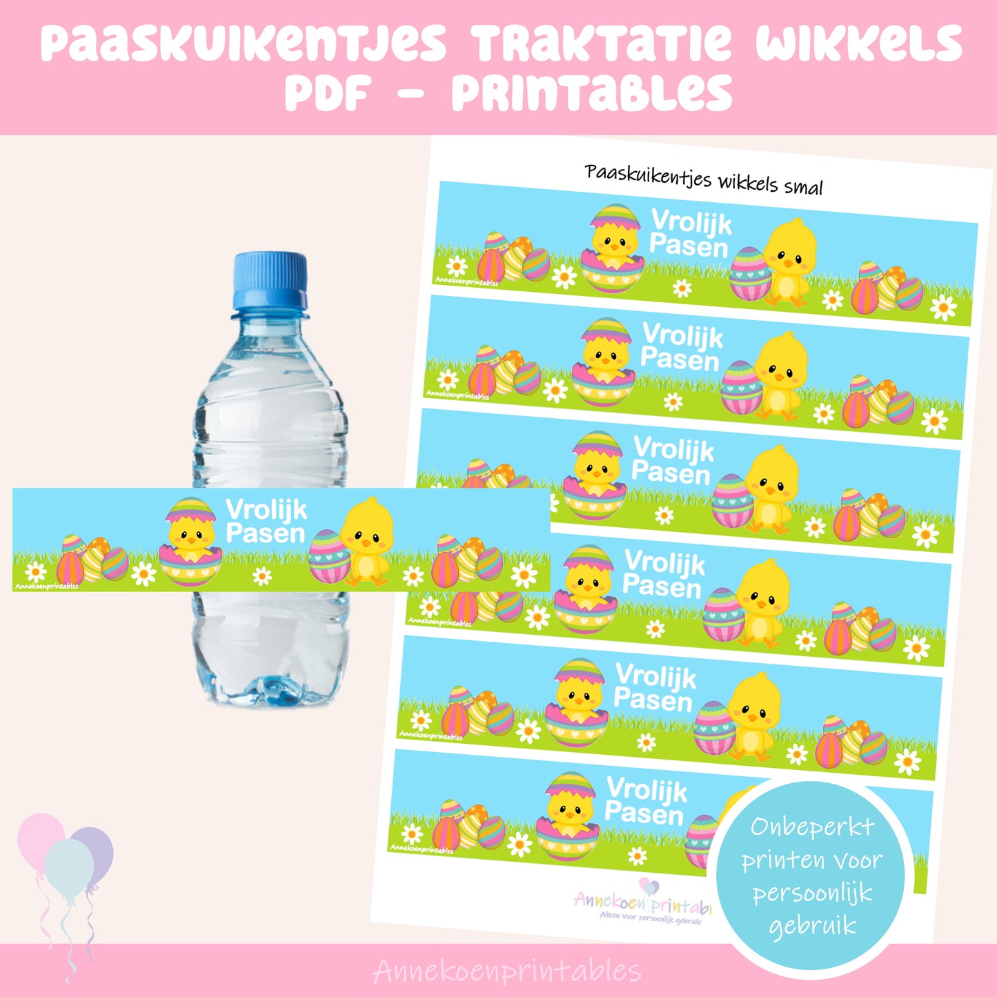 Paasfeest bundel printables