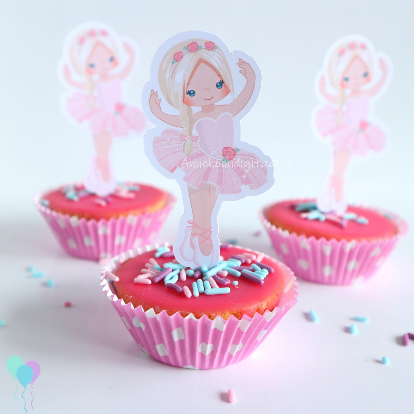 Ballerina traktatie plaatjes