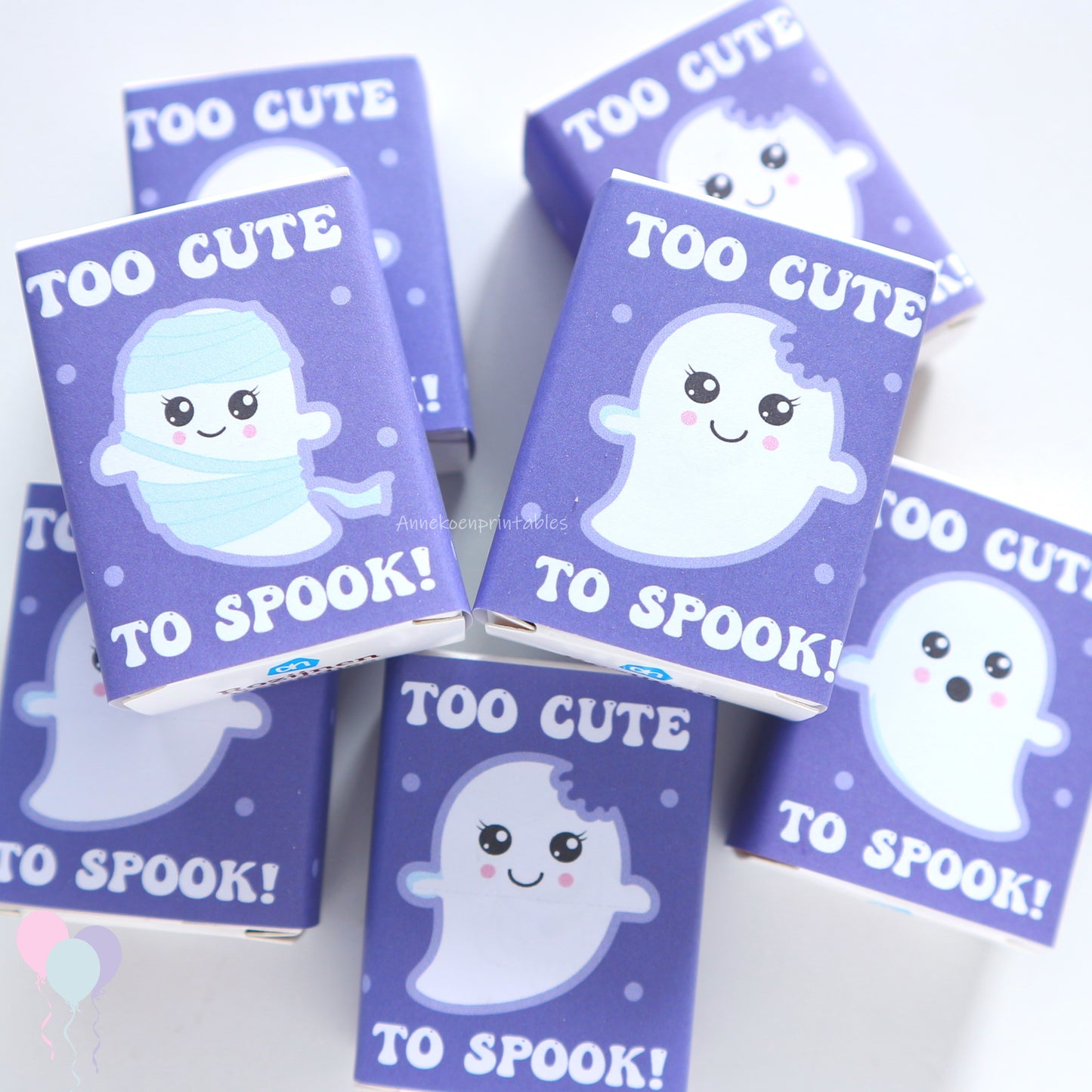 Spook Rozijnendoosje wikkels