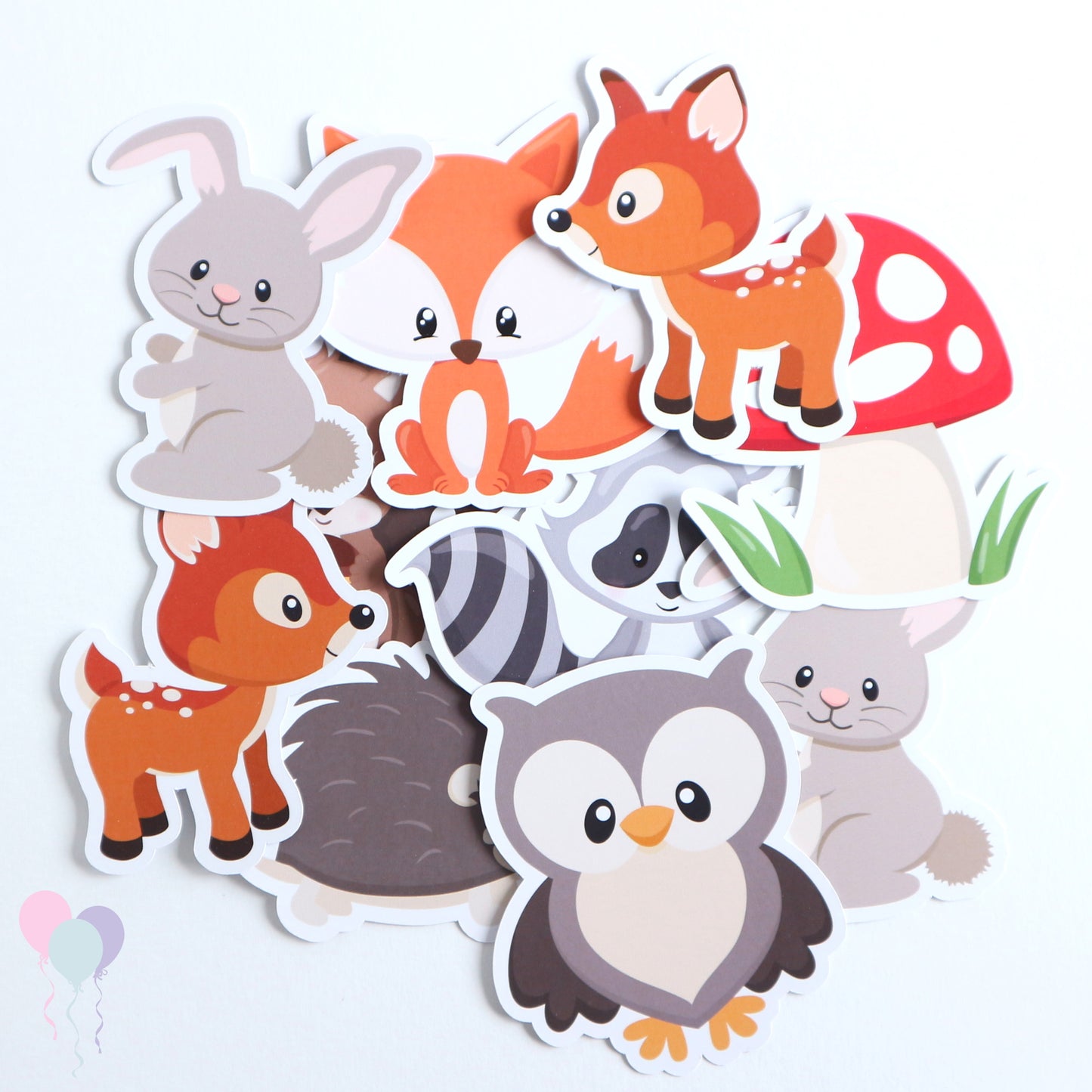 Woodland traktatie plaatjes