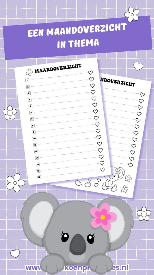 Februari Journal Maandoverzicht
